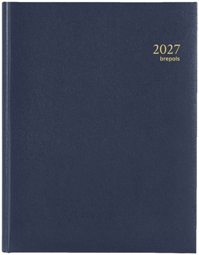 Agenda 2027 Brepols Timing Lima 7dagen/2pagina's zestalig blauw