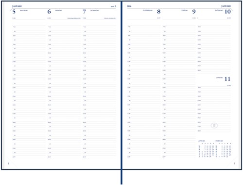 Agenda 2026 Ryam Weekly Mundior 7d/2p zw 1 Stuk-2