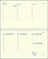 Agenda 2027 Ryam Compact Suprema 7dagen/2pagina's ringplastic bordeaux-2