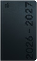 Schoolagenda 26-27 Ryam Cursus DeLuxe 7d/2p zwart 1 Stuk