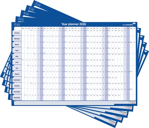 Jaarplanner 2026 Legamaster 90x60 horizon gelam 1 Stuk-3