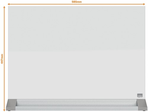 Desktop glasbord Nobo diamond 58x44cm 1 Stuk-1