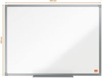 Whiteboard Nobo Essence magnetisch staal 30x45cm 1 Stuk-2