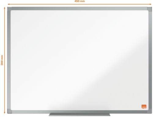Whiteboard Nobo Essence 30x45cm staal-4