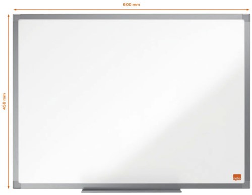 Whiteboard Nobo Essence staal 45x60cm retail 1 Stuk-2