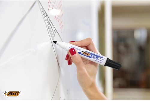 Whiteboardmarker Bic 1701 rond L zwart 1 Stuk-2