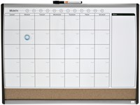 Whiteboard Nobo planner prikbord 585x430mm 1 Stuk