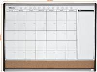 Whiteboard Nobo planner prikbord 585x430mm 1 Stuk-2