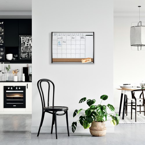 Whiteboard Nobo planner prikbord 585x430mm 1 Stuk-2