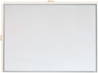 Whiteboard Nobo 58.5x43cm aluminium magnetisch 1 Stuk-2