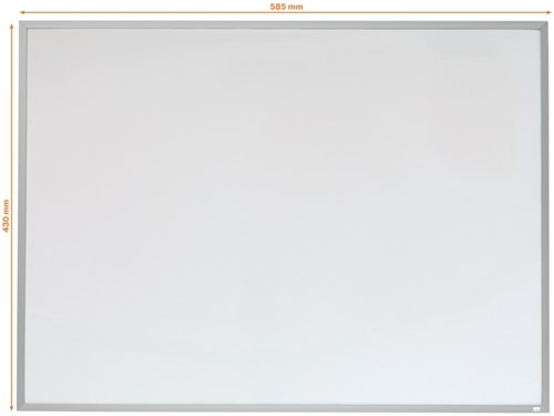 Whiteboard Nobo 58.5x43cm aluminium magnetisch 1 Stuk-2