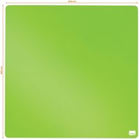 Whiteboard Nobo tegel 36x36cm groen magnetisch 1 Stuk-2