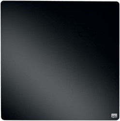 Whiteboard Nobo tegel 36x36cm zwart magnetisch 1 Stuk