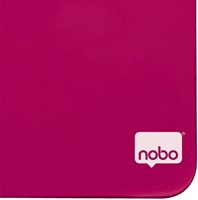 Whiteboard Nobo tegel 36x36cm roze magnetisch 1 Stuk-9