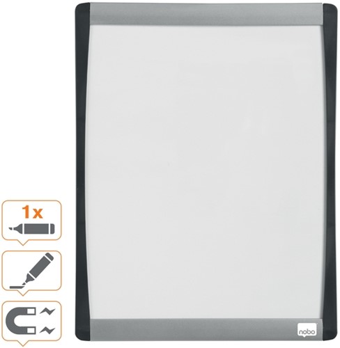 Whiteboard Nobo 28x21.5cm gewelfd 1 Stuk-6