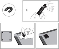 Whiteboard Nobo 21.6x28cm magnetisch assorti 1 Stuk-8