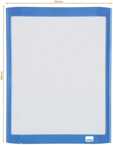 Whiteboard Nobo 21.6x28cm magnetisch assorti 1 Stuk-3
