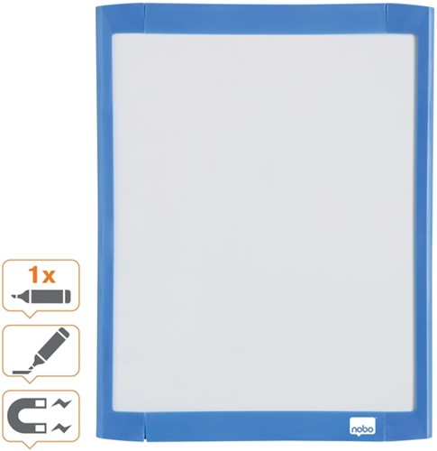 Whiteboard Nobo 21.6x28cm magnetisch assorti 1 Stuk-3