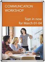 Kliklijst Nobo A0 118x84cm aluminium 1 Stuk-2