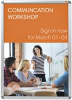 Kliklijst Nobo 70x100cm aluminium 1 Stuk-2