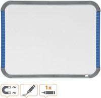 Whiteboard Nobo Slim Line 22x28cm wit 1 Stuk-3
