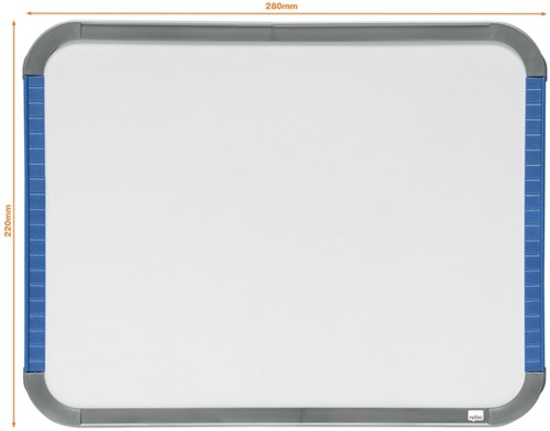 Whiteboard Nobo Slim Line 22x28cm wit 1 Stuk-2