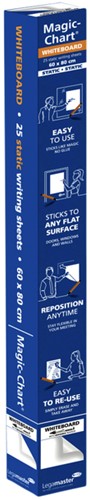 Magic Chart Legamaster Whiteboard 600x800mm wt 25v 25 Vel-2