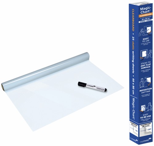 Magic Chart Legamaster Whiteboard 600x800mm tr 25v 25 Vel-3