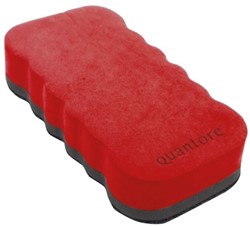 Whiteboardwisser Quantore magnetisch rood 1 Stuk