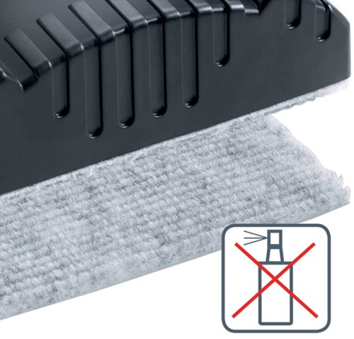 Whiteboardwisser Nobo magnetisch zwart 1 Stuk-2