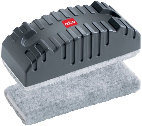 Whiteboardwisser Nobo magnetisch zwart 1 Stuk-2