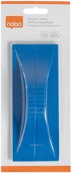 Whiteboardwisser Nobo magnetisch blauw 1 Stuk