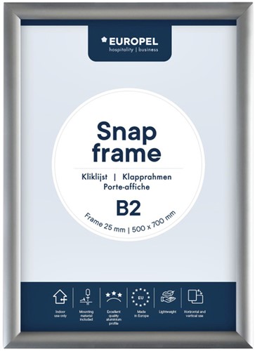 Kliklijst Europel B2 50cmx70cm 25mm 1 Stuk