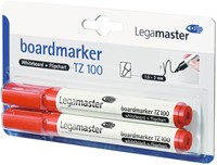 Whiteboardmarker Legamaster TZ100 2mm 2st rd 2 Stuk