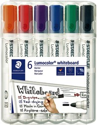 Whiteboardmarker Staedtler Lumo 351 6st stand 6 Stuk