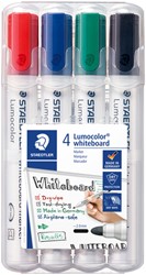 Whiteboardmarker Staedtler Lumo 351 4st ass 4 Stuk