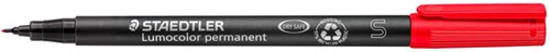 Viltstift Staedtler OHP Lumo SF 313 perm rood 1 Stuk