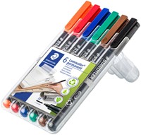Viltstift Staedtler OHP Lumo M 317 perm wp6 6 Stuk-2