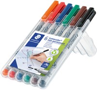 Viltstift Staedtler OHP Lumo M 315 non perm wp6 6 Stuk-2