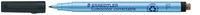 Viltstift Staedtler Lumocolor 305 non permanent correctable F zwart