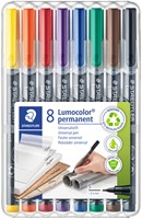 Viltstift Staedtler OHP Lumo SF 313 perm wp8s 8 Stuk