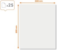 Whiteboard Nobo instant blanco wit 1 Stuk-3