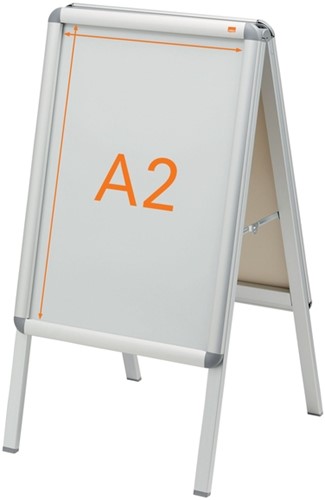 Stoepbord Nobo Essence A2 47,5x89cm met kliklijst-2
