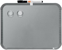 Whiteboard Nobo Slim Line 22x28cm zilver 1 Stuk-1