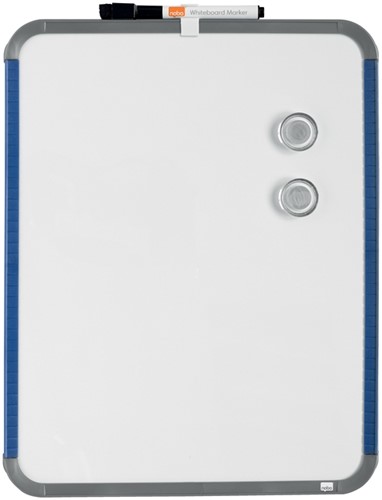Whiteboard Nobo Slim Line 28x36cm wit 1 Stuk-2