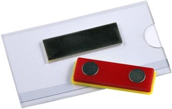 Badge Europel magnetisch 75x40mm 1 Stuk