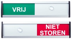 Infobord vrij niet storen 125x30mm 1 Stuk