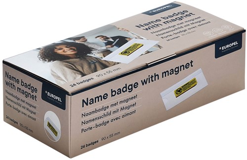 Badge Europel magnetisch 90x55mm 1 Stuk-3