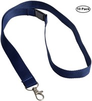 Badgekoord Europel donkerblauw 1 Stuk-3