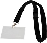 Badge pashouder Europel met koord 90x60mm 1 Stuk